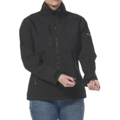 Veste de pont à capuche amovible femme SARDINIA 2.0 noir MUSTO