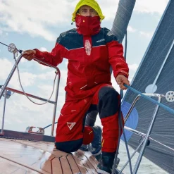 Veste de quart hauturière homme BR3 PERTEX® OFFSHORE rouge MUSTO