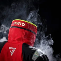 Veste de quart hauturière homme BR3 PERTEX® OFFSHORE rouge MUSTO