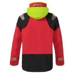 Veste de quart hauturière homme BR3 PERTEX® OFFSHORE rouge MUSTO