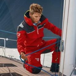 Veste de quart hauturière homme BR3 PERTEX® OFFSHORE rouge MUSTO