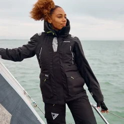 Veste de quart hauturière femme BR2 OFFSHORE 2.0 noir MUSTO