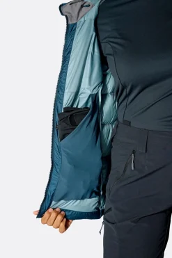 VESTE DUVET NEUTRINO PRO HOODY WOMAN TEMPEST BLUE | RAB