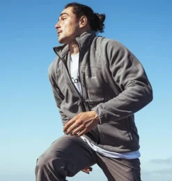 Veste polaire zippée homme FAST TREK™ II gris clair COLUMBIA