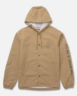 VESTE SALTY CREW TIPPET SNAP HOMME COULEUR KHAKI | SALTY CREW