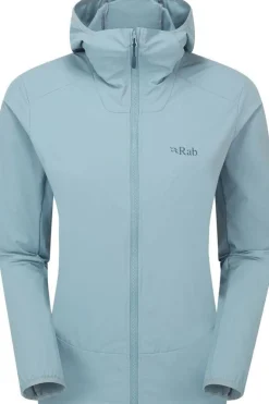 Veste Softshell légère Femme Borealis Hoody Wmns Tempest Blue Rab