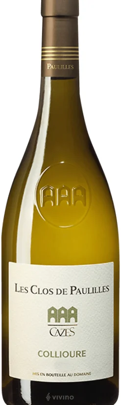 VIN LES CLOS DE PAULILLES BLANC 75CL