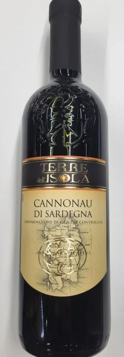 VIN ROUGE CANNONAU DI SARDEGNA DOC 13.5°