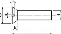 VIS METAUX FR 8 MM - QBM