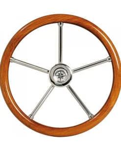 Volant avec couronne en teck - Osculati