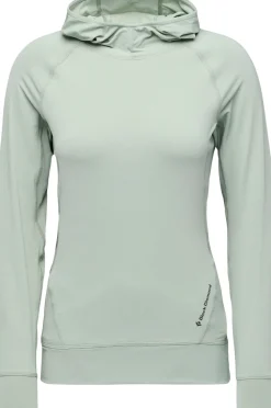W ALPENGLOW HOODY Agave - BLACK DIAMOND