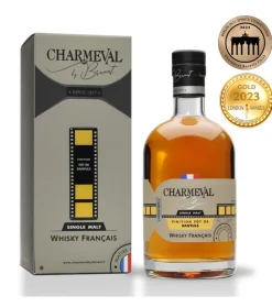 WHISKY CHARMEVAL FUT BANYULS 46° 70CL