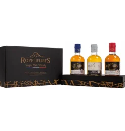 WHISKY ROZELIEURES 3*20CL 40° 60CL ROZELIEURES